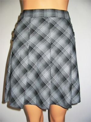 Zabaione kockás szoknya