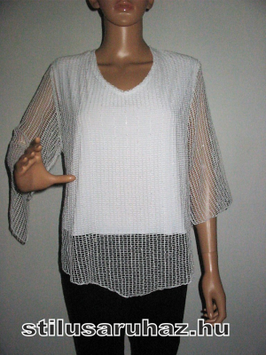 Roma fehér színű felső