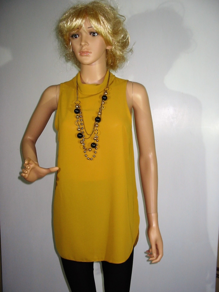 New Look mustársárga tunika