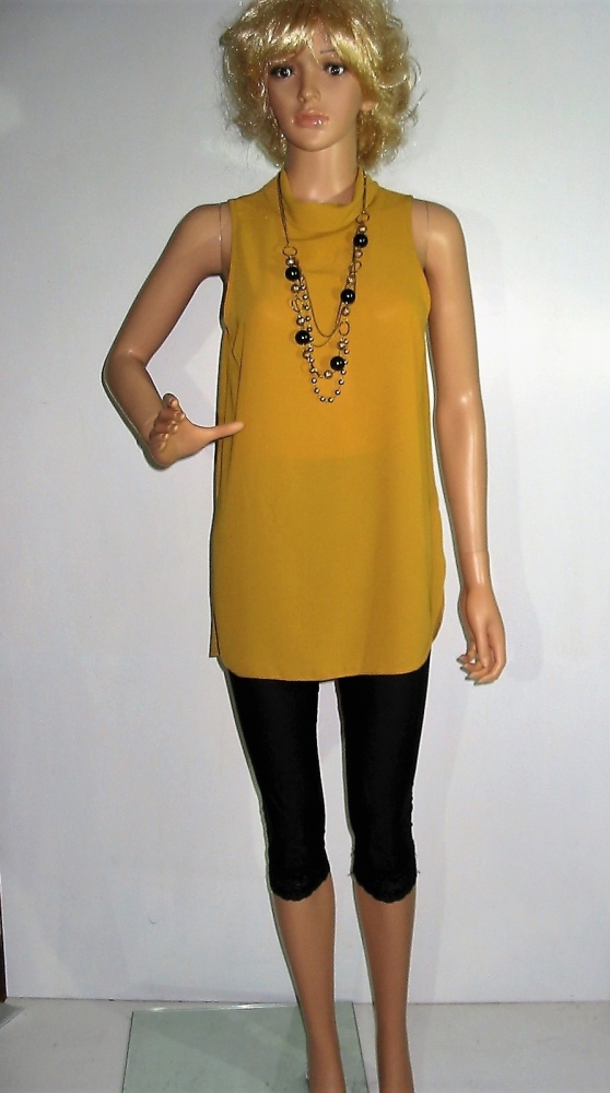 New Look mustársárga tunika