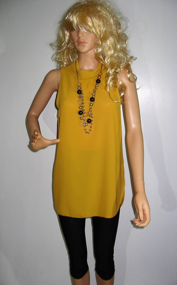 New Look mustársárga tunika