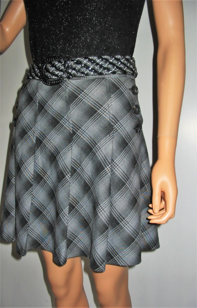 Zabaione kockás szoknya