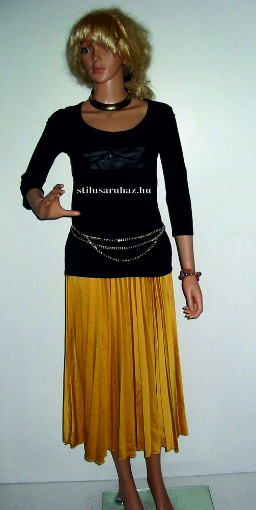 Bodyflirt fekete blúz