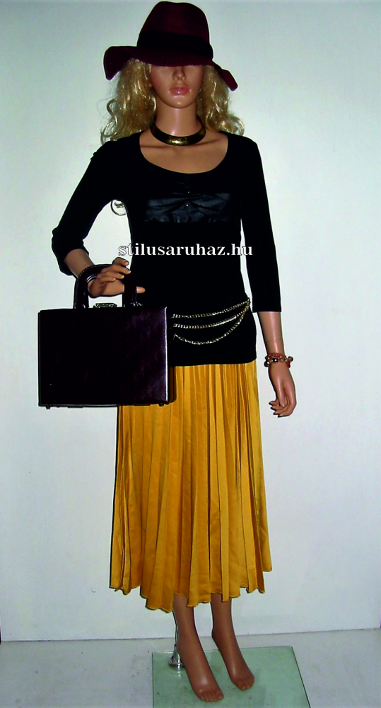 Bodyflirt fekete blúz