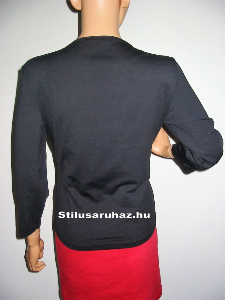 S.Marlon fekete blúz