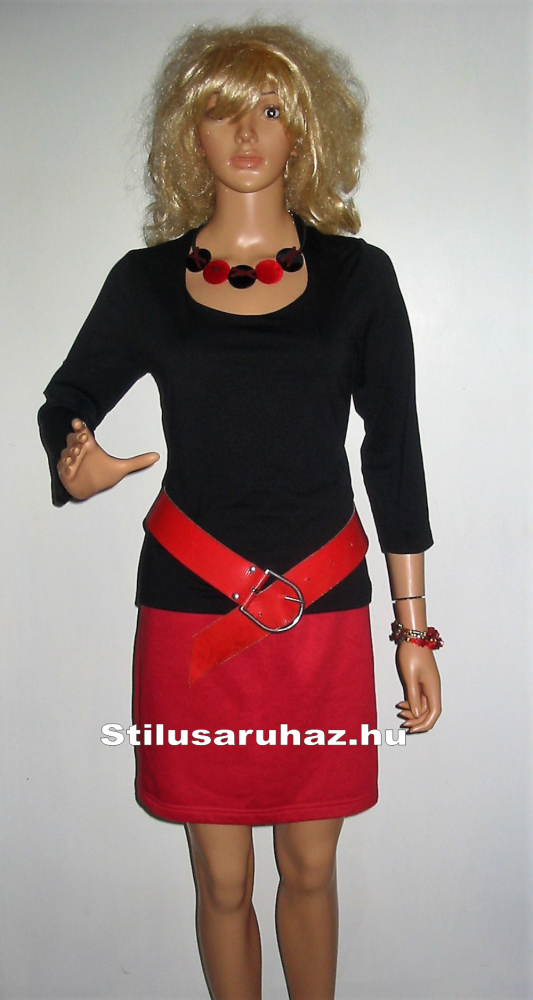 S.Marlon fekete blúz