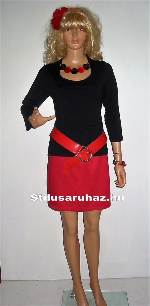 S.Marlon fekete blúz