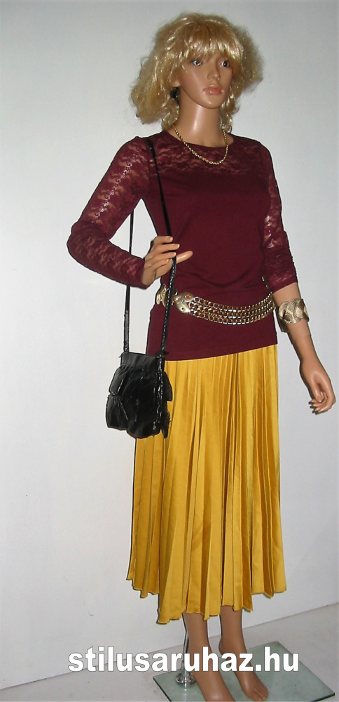 H&M csipkebetétes blúz