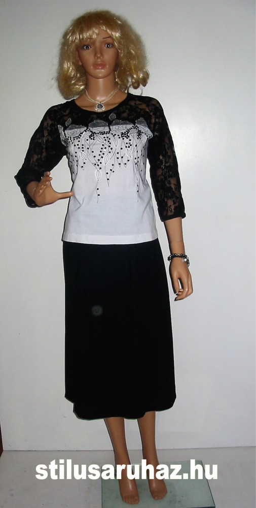 Pierre Cardin fekete szoknya