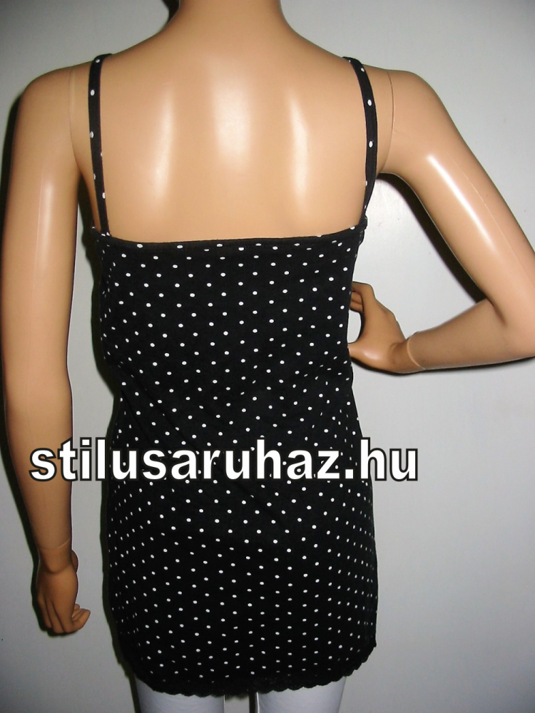 Pöttyös vállpántos tunika