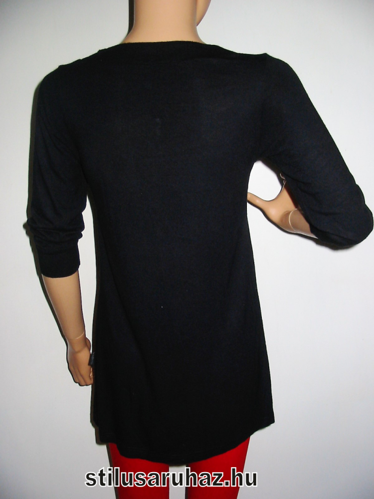 Fekete női tunika