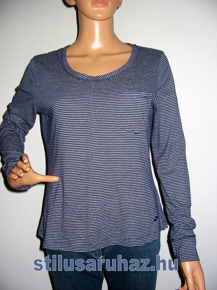 Csíkos hosszú ujjú póló Magnuun