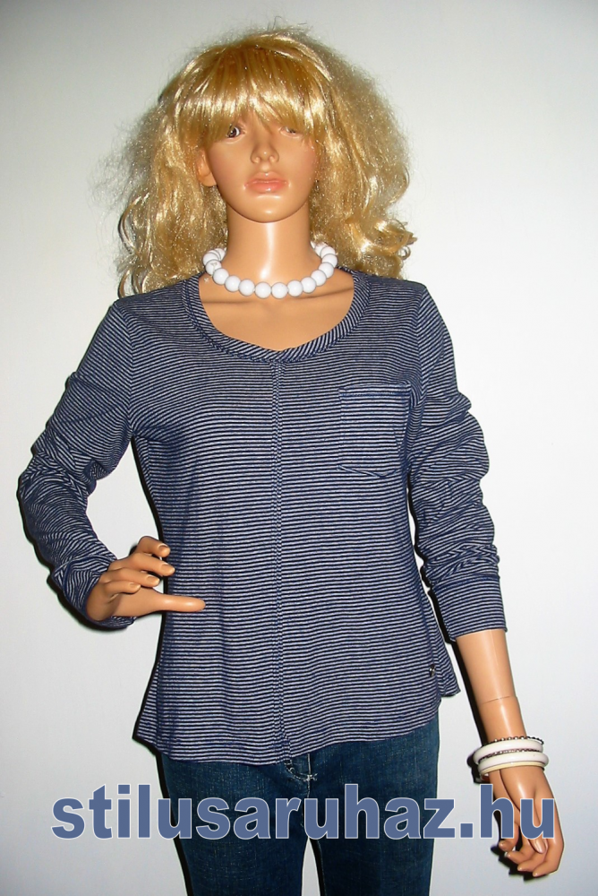 Csíkos hosszú ujjú póló Magnuun