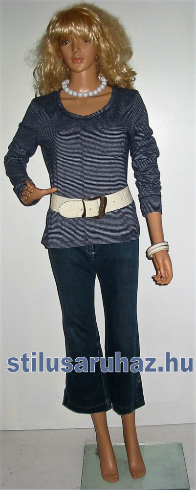 Csíkos hosszú ujjú póló Magnuun