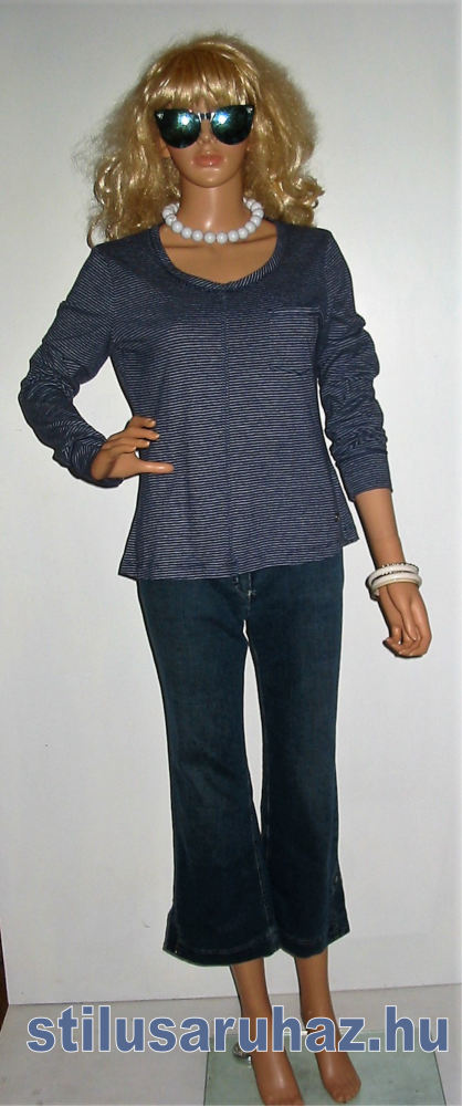 Csíkos hosszú ujjú póló Magnuun