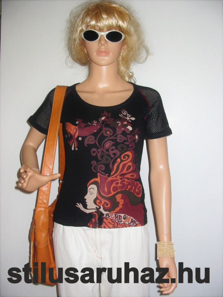 Rövid ujjú női felső Bamboo