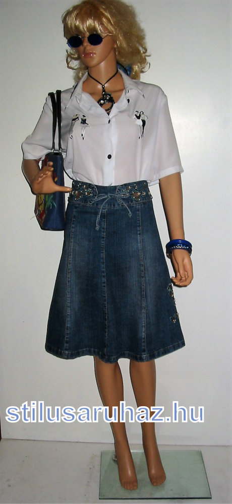 Farmerszoknya Outfit