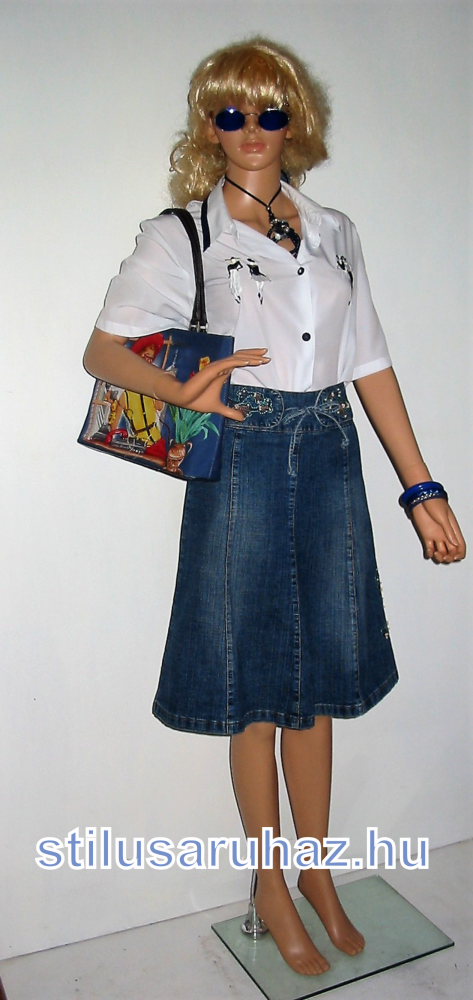 Farmerszoknya Outfit