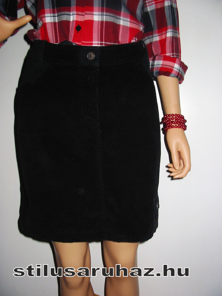 Street One kordbársony miniszoknya