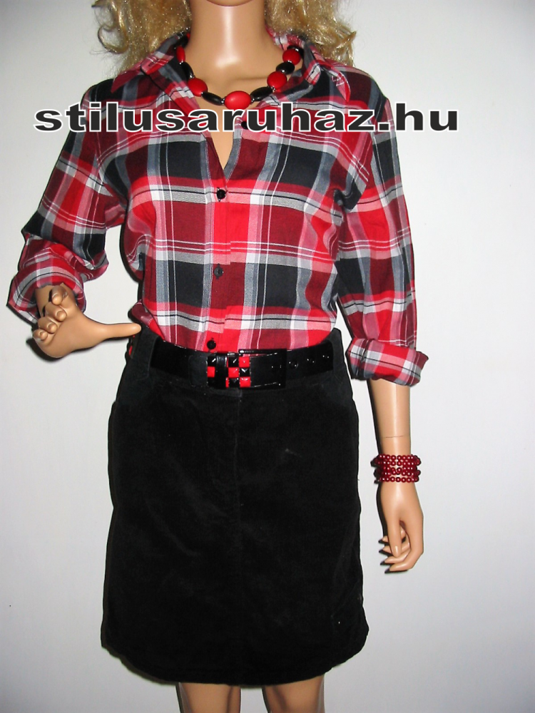 Street One kordbársony miniszoknya