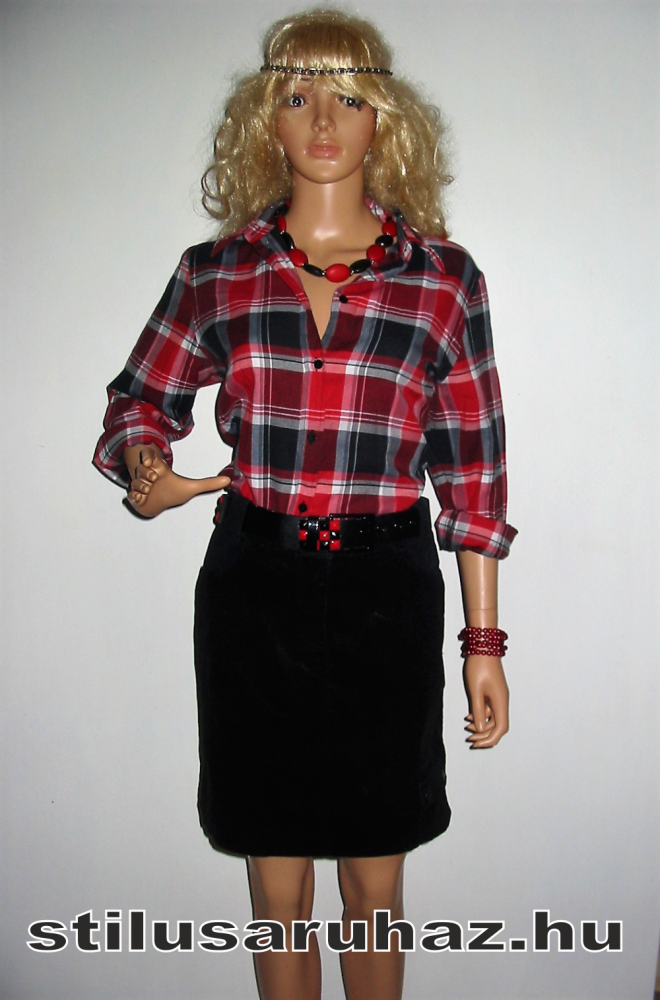 Street One kordbársony miniszoknya