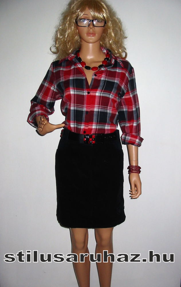 Street One kordbársony miniszoknya