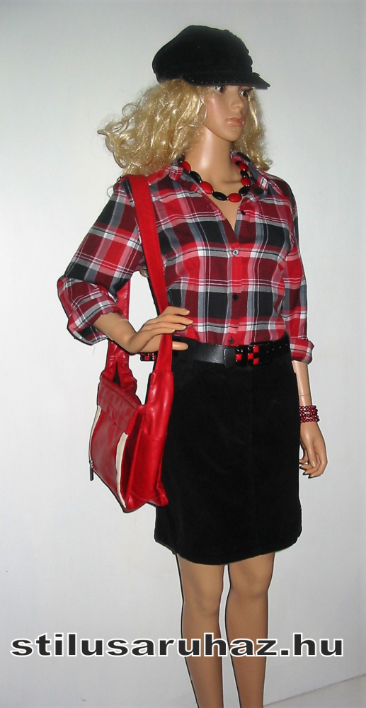 Street One kordbársony miniszoknya