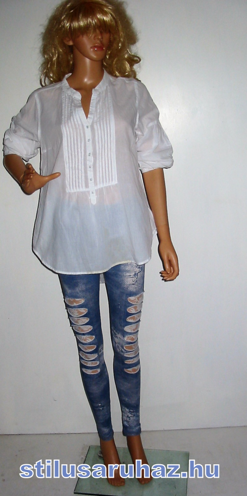 Olasz csipkebetétes leggings