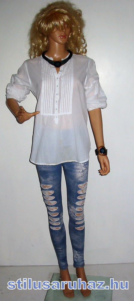 Olasz csipkebetétes leggings