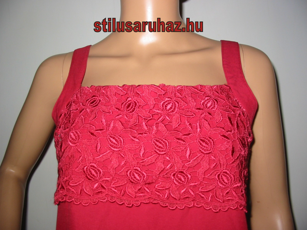 Csipkebetétes tunika